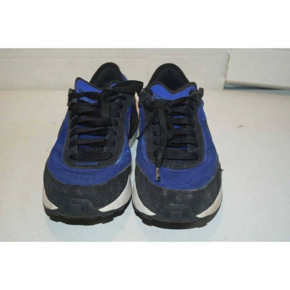 Nike Boys Waffle One DC0481-400 Blue Running Shoes Size 6Y U64